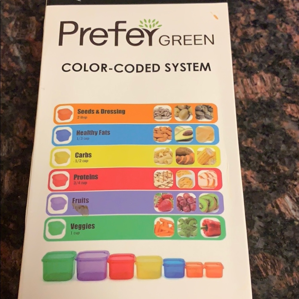 Portion control containers